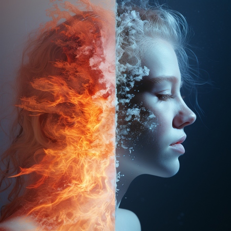Image représentant le chaud contre le froid