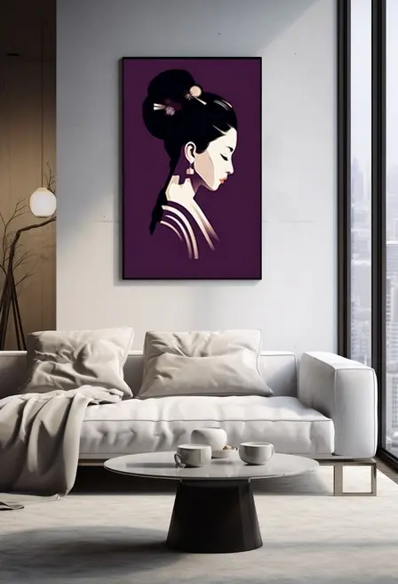 Décoration murale contemporaine? Affiche minimaliste